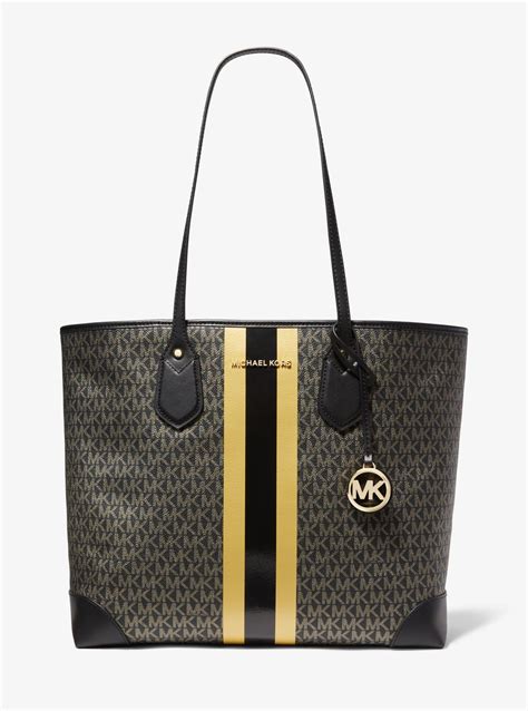 michael kors eva large logo|Michael Kors eva tote.